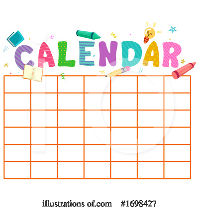 Calendar Clipart #1698427 by BNP Design Studio