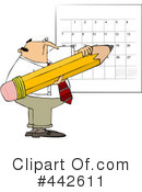 Calendar Clipart #442611 by djart