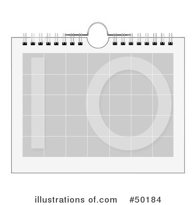 Royalty-Free (RF) Calendar Clipart Illustration by C Charley-Franzwa - Stock Sample #50184