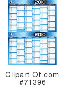 Calendar Clipart #71396 by Oligo