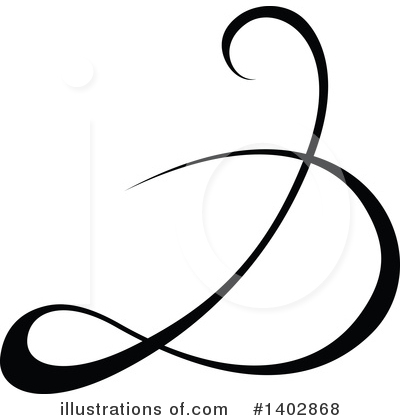 Royalty-Free (RF) Calligraphic Clipart Illustration by dero - Stock Sample #1402868