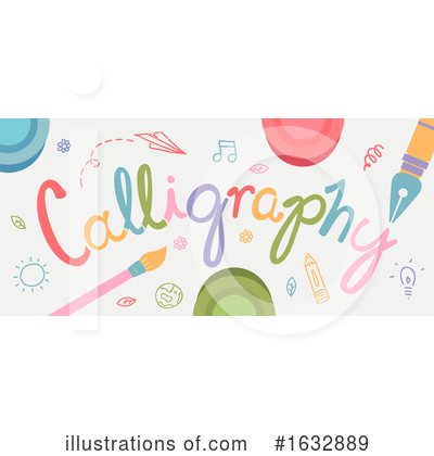 Royalty-Free (RF) Calligraphy Clipart Illustration by BNP Design Studio - Stock Sample #1632889