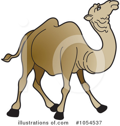 Royalty-Free (RF) Camel Clipart Illustration by Lal Perera - Stock Sample #1054537