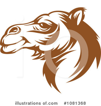 Royalty-Free (RF) Camel Clipart Illustration by Vector Tradition SM - Stock Sample #1081368