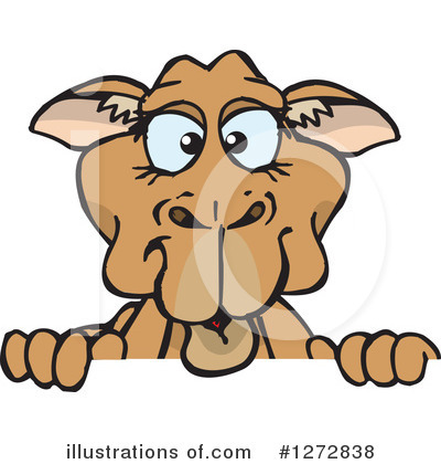 Royalty-Free (RF) Camel Clipart Illustration by Dennis Holmes Designs - Stock Sample #1272838