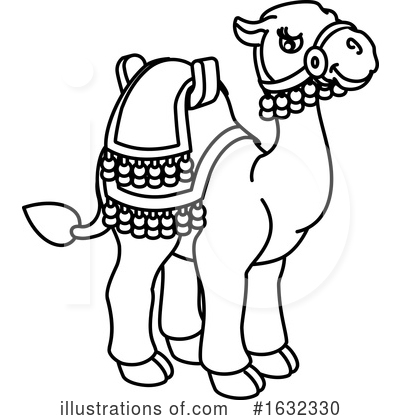 Royalty-Free (RF) Camel Clipart Illustration by AtStockIllustration - Stock Sample #1632330