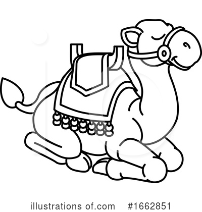 Royalty-Free (RF) Camel Clipart Illustration by AtStockIllustration - Stock Sample #1662851