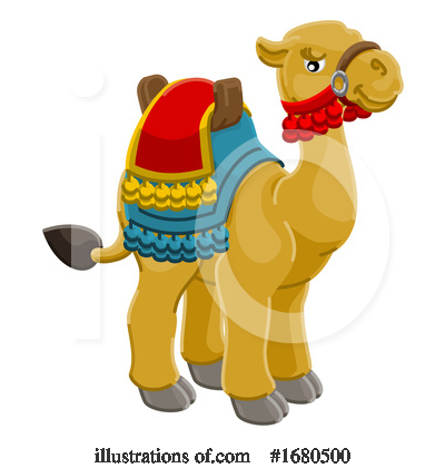 Royalty-Free (RF) Camel Clipart Illustration by AtStockIllustration - Stock Sample #1680500