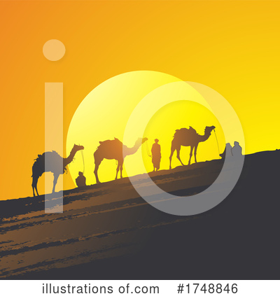 Sunset Clipart #1748846 by Lal Perera