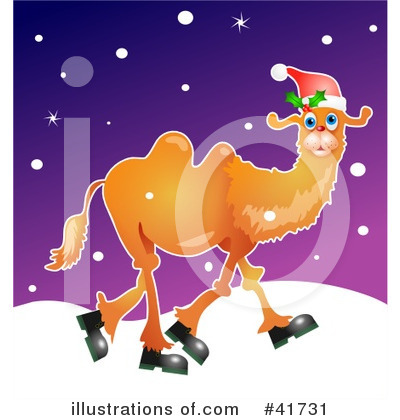 Royalty-Free (RF) Camel Clipart Illustration by Prawny - Stock Sample #41731