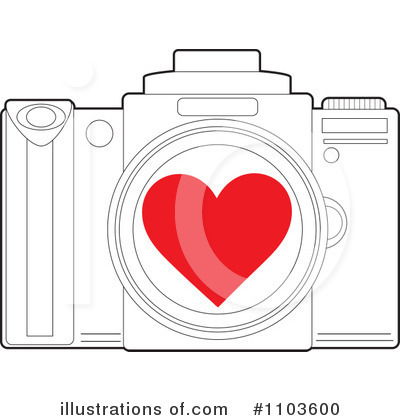 Camera Clipart #1103600 by Maria Bell