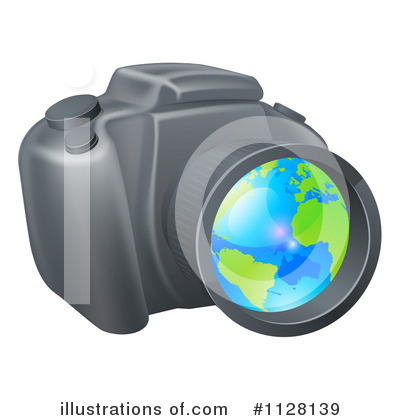 Royalty-Free (RF) Camera Clipart Illustration by AtStockIllustration - Stock Sample #1128139