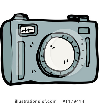 Royalty-Free (RF) Camera Clipart Illustration by lineartestpilot - Stock Sample #1179414