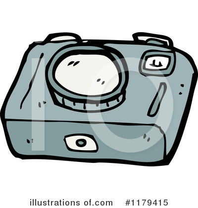 Royalty-Free (RF) Camera Clipart Illustration by lineartestpilot - Stock Sample #1179415