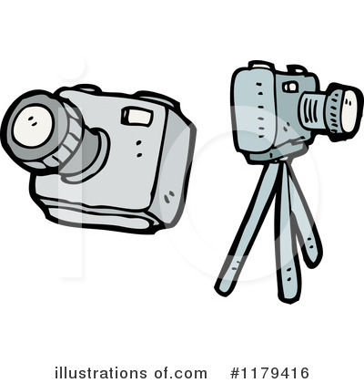 Royalty-Free (RF) Camera Clipart Illustration by lineartestpilot - Stock Sample #1179416