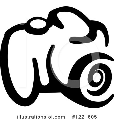 Royalty-Free (RF) Camera Clipart Illustration by Vector Tradition SM - Stock Sample #1221605