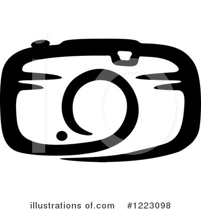 Royalty-Free (RF) Camera Clipart Illustration by Vector Tradition SM - Stock Sample #1223098