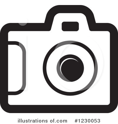 Royalty-Free (RF) Camera Clipart Illustration by Lal Perera - Stock Sample #1230053