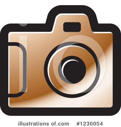 Royalty-Free (RF) Camera Clipart Illustration by Lal Perera - Stock Sample #1230054