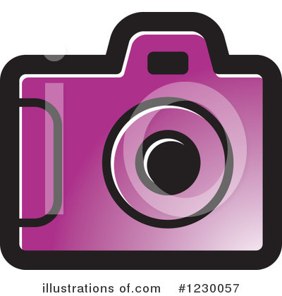 Royalty-Free (RF) Camera Clipart Illustration by Lal Perera - Stock Sample #1230057