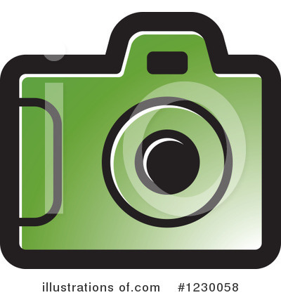 Royalty-Free (RF) Camera Clipart Illustration by Lal Perera - Stock Sample #1230058