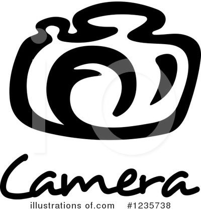 Royalty-Free (RF) Camera Clipart Illustration by Vector Tradition SM - Stock Sample #1235738
