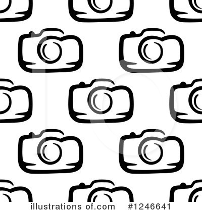 Royalty-Free (RF) Camera Clipart Illustration by Vector Tradition SM - Stock Sample #1246641