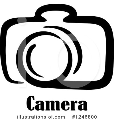 Royalty-Free (RF) Camera Clipart Illustration by Vector Tradition SM - Stock Sample #1246800