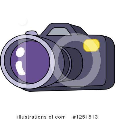 Royalty-Free (RF) Camera Clipart Illustration by yayayoyo - Stock Sample #1251513