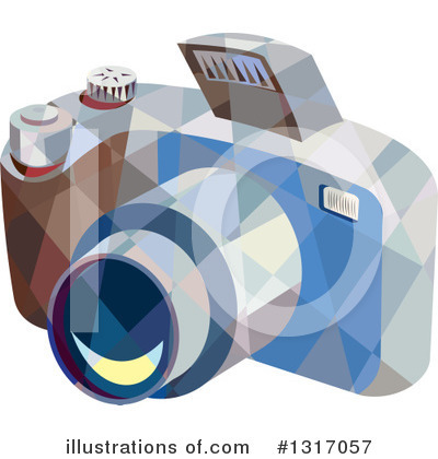 Royalty-Free (RF) Camera Clipart Illustration by patrimonio - Stock Sample #1317057