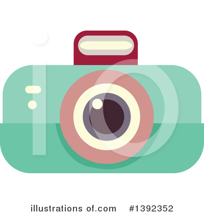 Royalty-Free (RF) Camera Clipart Illustration by BNP Design Studio - Stock Sample #1392352