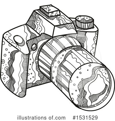 Royalty-Free (RF) Camera Clipart Illustration by patrimonio - Stock Sample #1531529