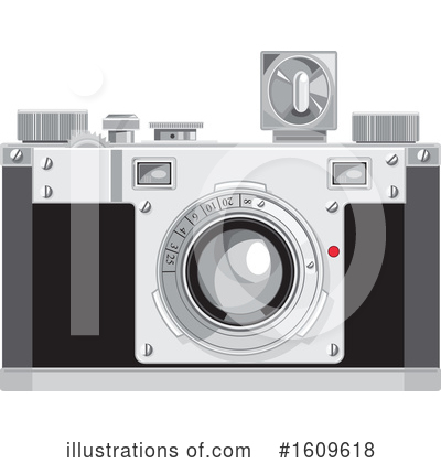 Royalty-Free (RF) Camera Clipart Illustration by patrimonio - Stock Sample #1609618