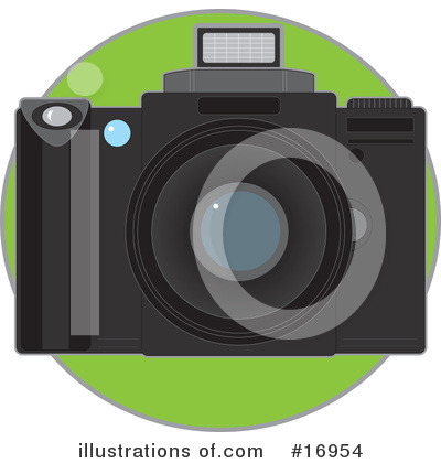 Royalty-Free (RF) Camera Clipart Illustration by Maria Bell - Stock Sample #16954