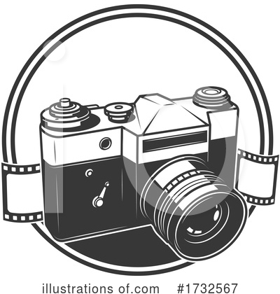 Royalty-Free (RF) Camera Clipart Illustration by Vector Tradition SM - Stock Sample #1732567