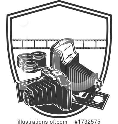 Royalty-Free (RF) Camera Clipart Illustration by Vector Tradition SM - Stock Sample #1732575
