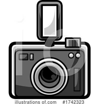 Royalty-Free (RF) Camera Clipart Illustration by Hit Toon - Stock Sample #1742323