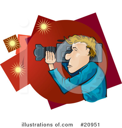 Royalty-Free (RF) Camera Clipart Illustration by Paulo Resende - Stock Sample #20951