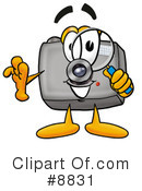 Camera Clipart #8831 by Mascot Junction