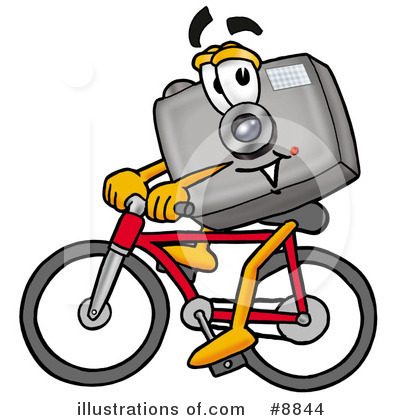 Royalty-Free (RF) Camera Clipart Illustration by Mascot Junction - Stock Sample #8844