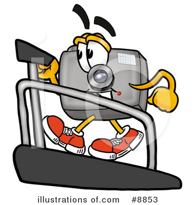 Royalty-Free (RF) Camera Clipart Illustration by Mascot Junction - Stock Sample #8853