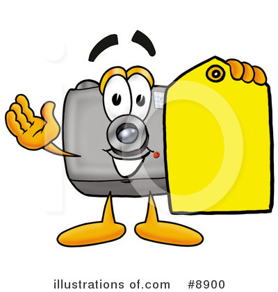 Royalty-Free (RF) Camera Clipart Illustration by Mascot Junction - Stock Sample #8900