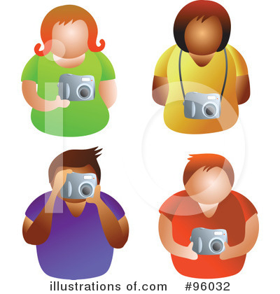 Royalty-Free (RF) Camera Clipart Illustration by Prawny - Stock Sample #96032