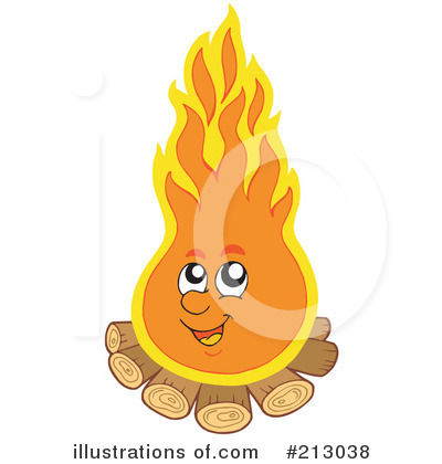 Camping Fire Clipart