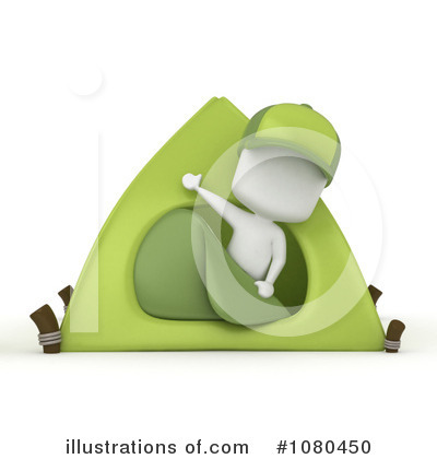 Royalty-Free (RF) Camping Clipart Illustration by BNP Design Studio - Stock Sample #1080450