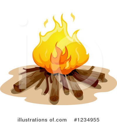 Royalty-Free (RF) Camping Clipart Illustration by BNP Design Studio - Stock Sample #1234955