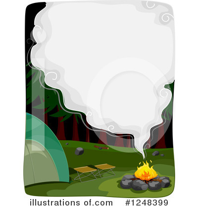 Royalty-Free (RF) Camping Clipart Illustration by BNP Design Studio - Stock Sample #1248399