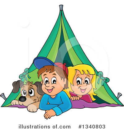 Camping Clipart #1340803 by visekart