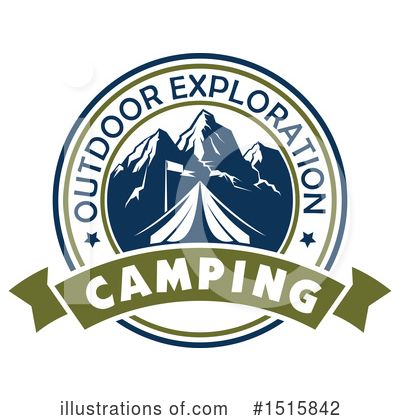Royalty-Free (RF) Camping Clipart Illustration by Vector Tradition SM - Stock Sample #1515842