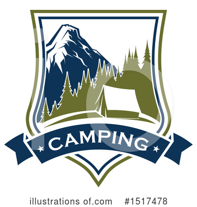 Royalty-Free (RF) Camping Clipart Illustration by Vector Tradition SM - Stock Sample #1517478